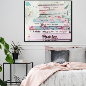 Turquoise Fashion Wall Art